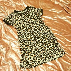 Animal print tunic